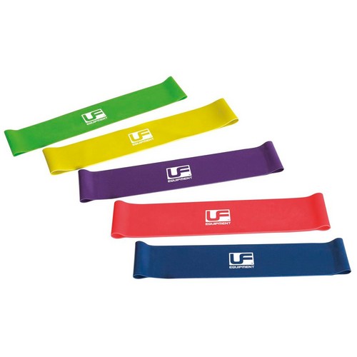 Urban Fitness Resistance Band Loop (Set of 5) 10 Inch