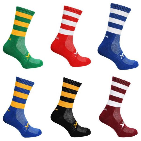Atak Shox Midi Hooped Socks