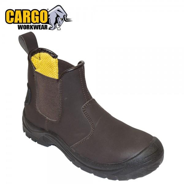 Cargo Workwear Dealer Slip On Boot S3 Brown