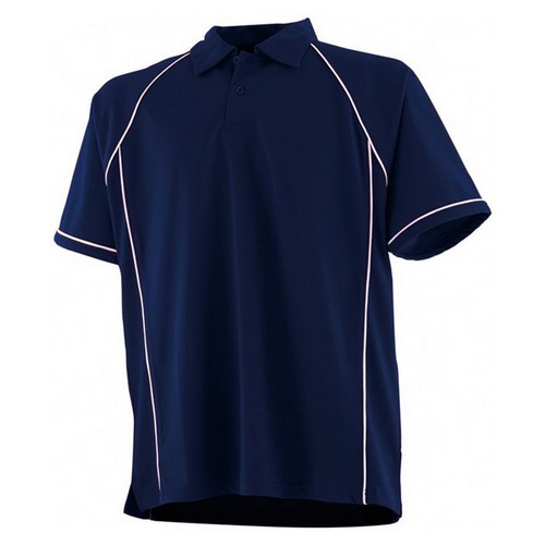 Finden & Hales Piped Performance Polo Shirt