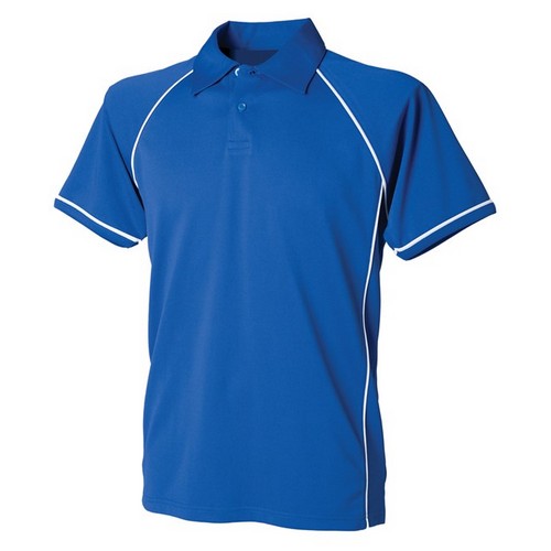 Finden & Hales Piped Performance Polo Shirt