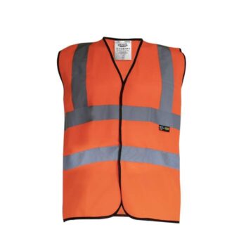 Cargo Hi-Vis 2 Band Vest - Orange