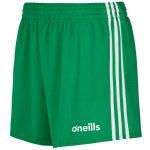 GAA Shorts Green and White O'Neills
