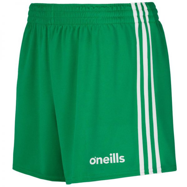 GAA Shorts Green and White O'Neills