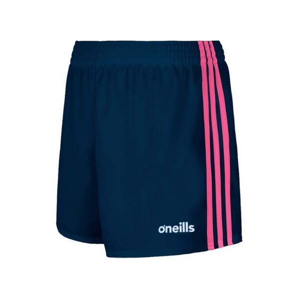 O'Neill's GAA Shorts Navy and Pink Colgan Sports