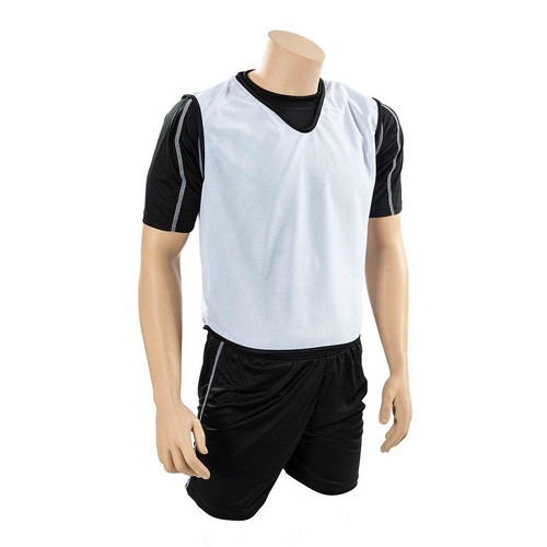 mesh training bib white