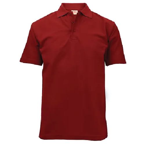 Hunter Short Sleeve Polo Shirt - Red - Colgan Sports