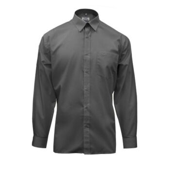 Hunter 656 Long Sleeve School Shirt - Dark Grey