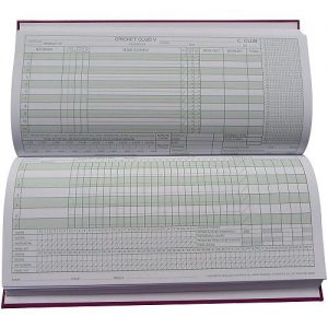 Dukes 100 Innings Cricket Scorebook