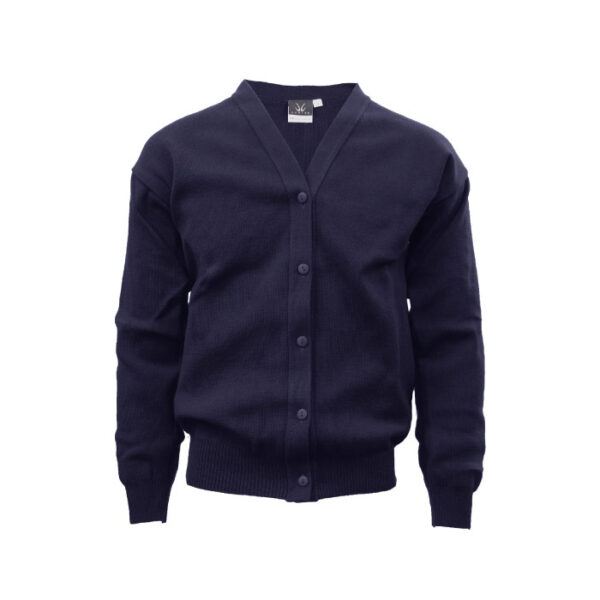 Hunter 100% Acrylic Cardigan - Navy
