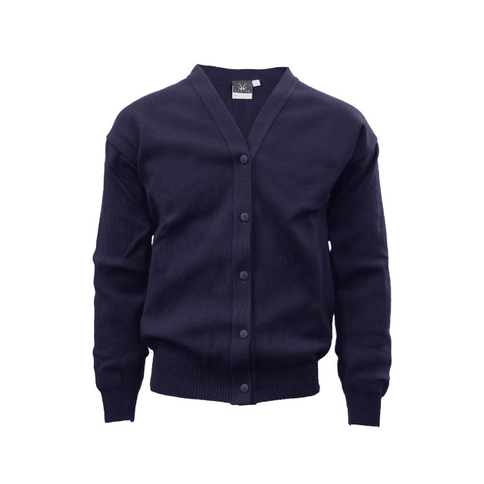 Hunter 100% Acrylic Cardigan - Navy