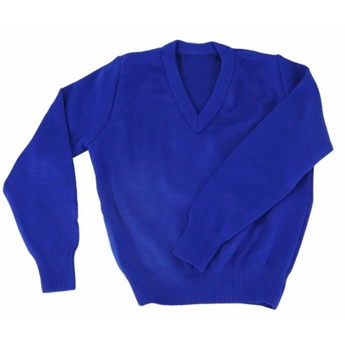 Royal V neck jumper Colgan-Sports