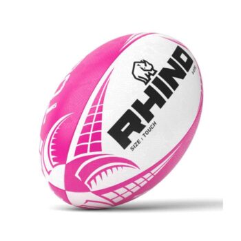 Rhino Cyclone Rugby Training Ball Pink - Size 4