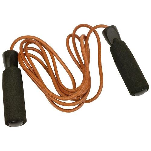 Urban Fitness 2.7m Leather Jump Rope Colgan Sports