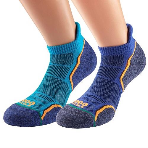 1000 Mile Run Socklet Twin Pack Colgan Sports