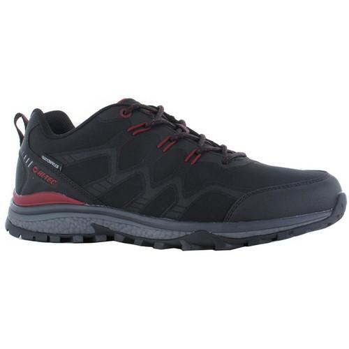 Hi-Tec Mens Stinger Waterproof - Black Red - Colgan Sports