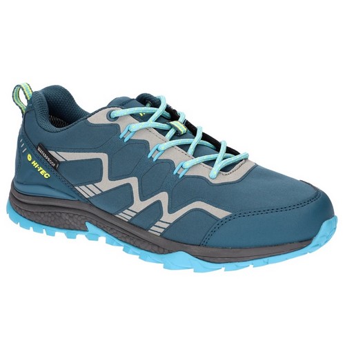 Hi-Tec Stinger Waterproof Ladies - Lake Blue/Sapphire/Yellow/Silver