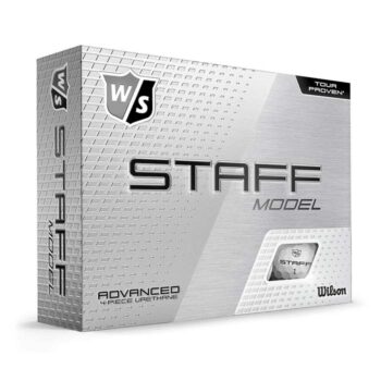 Wilson Staff Model Golf Balls12 Pack - White