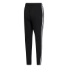 adidas Men's Essentials Single Jersey Tapered Open Hem 3-Stripes Pants
