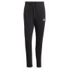 adidas Men's Essentials Single Jersey Tapered Open Hem 3-Stripes Pants
