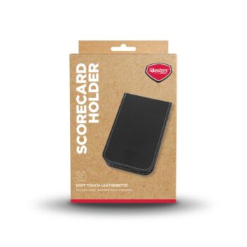 Masters Golf Premium Leatherette Scorecard Holder
