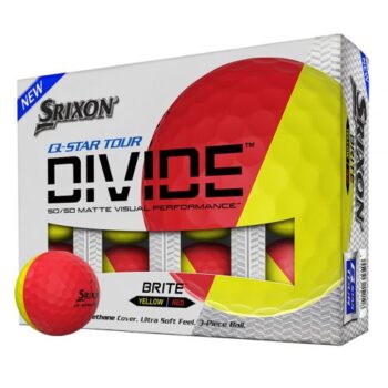 Srixon Q-Star Tour Divide - Red/Yellow