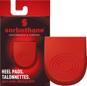 Sorbothane Shock Absorber Heel Pads