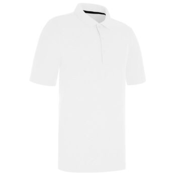 Proquip Mens Pro Tech Plain UV Protect Polo Shirt - White