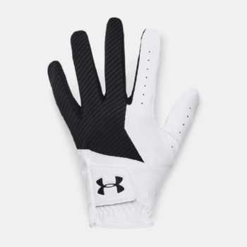 Under Armour Medal Golf Glove - Black/White