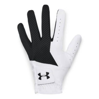 Under Armour Medal Golf Glove - Black/White