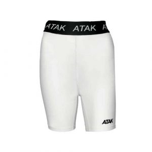 Atak Ladies White Compression Shorts Colgan_Sports