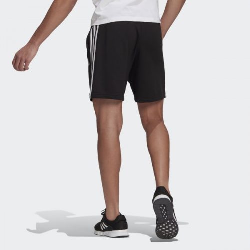 adidas Essentials French Terry 3-Stripes Shorts - Image 3