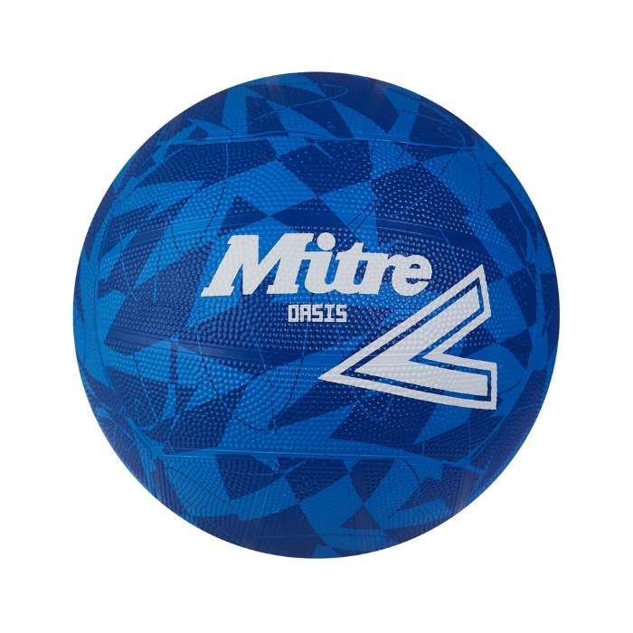 Mitre Oasis 18 Panel Netball (Orange/Yellow/Black)