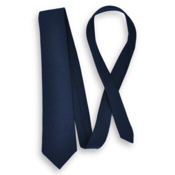 Navy School Tie 45"