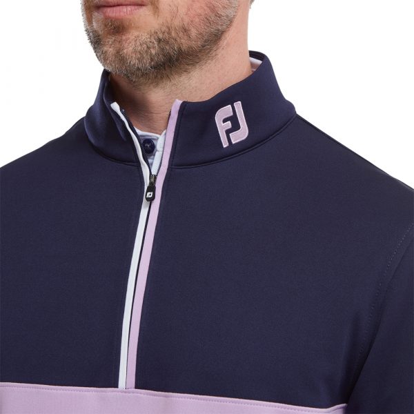 FootJoy Men's Colour Blocked Chill-Out Pullover - Image 3