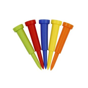 Colgan Sports Plastic Cone Golf Tees - 15 Pack