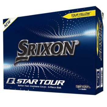 Srixon Q-Star Tour Golf Balls - Yellow