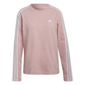 adidas Essentials 3 Stripe Long Sleeve Tee