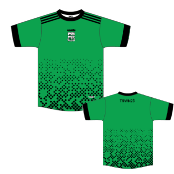Portlaoise GAA O'Neills Training Top - Green/Black