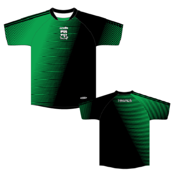 Portlaoise GAA O'Neills Training Top - Black/Green