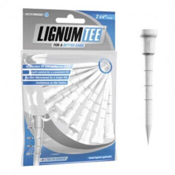 Lignum Golf Tees 2 3/4 Inch - White