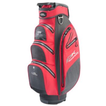 PowaKaddy Dri Tech Golf Cart Bag - Red/Gunmetal