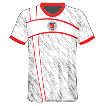 Gracefield ProSport Training Jersey White/Red – Adults