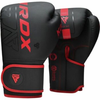 RDX F6 KARA Boxing Training Gloves - Black/Red