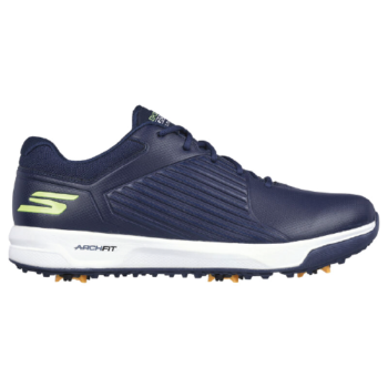 Skechers GO GOLF Arch Fit Elite Vortex Golf Shoes - Navy/Lime