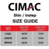 Cimac Martial Arts Shin Guards / Instep Protectors Junior