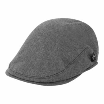 Original Penguin Golf Winter Flat Cap - Grey
