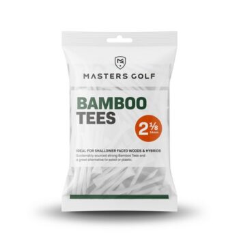 Masters Bamboo Tees 2 1/8" White