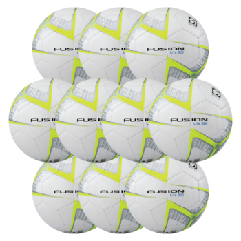 Precision Fusion Lite 320g Training Football - 10 Pack