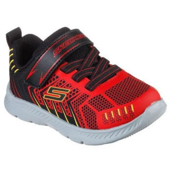 Skechers Comfy Flex 2 Toddler Shoes - Black/Red